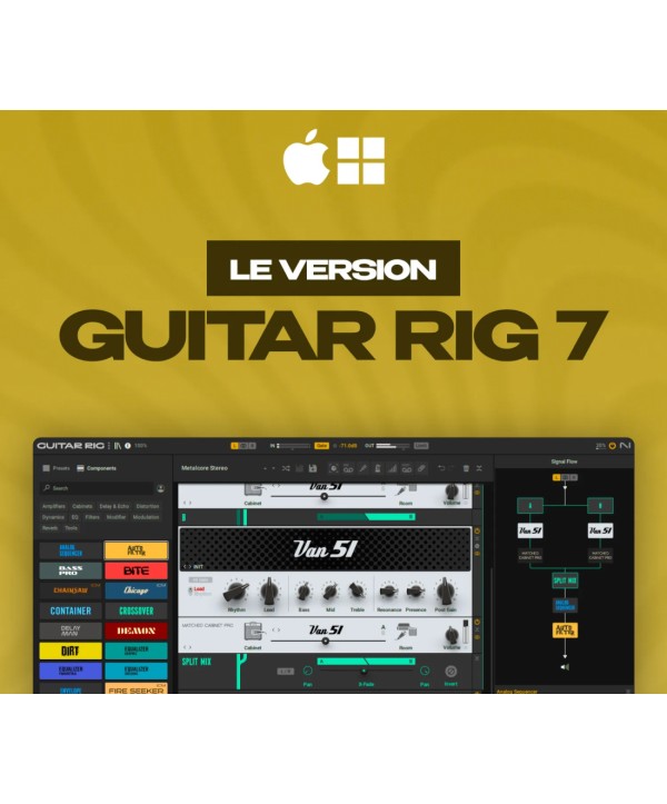 Native Instruments GUITAR RIG 7 LE for Arturia Key GLOBAL